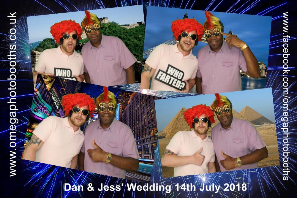 Dan & Jess' wedding | View more photos from the event at gallery.omegaphotobooths.co.uk/u/Omega-Photobooths/Dan-Jess-wedding